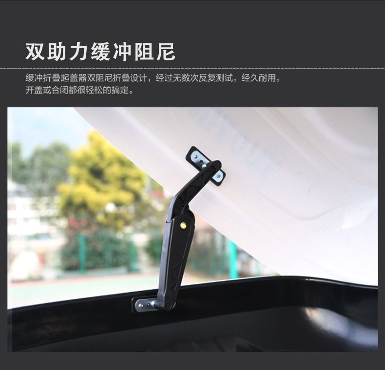 Car roof luggage box, large capacity SUV roof box, universal travel luggage rack