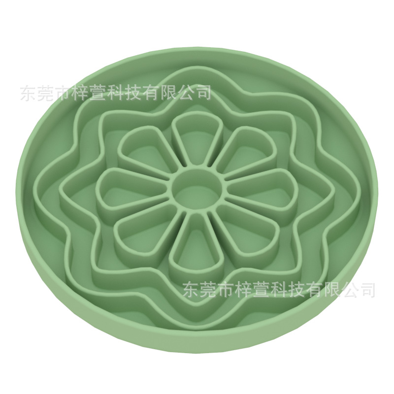 해바라기 큰 꽃 민트 그린