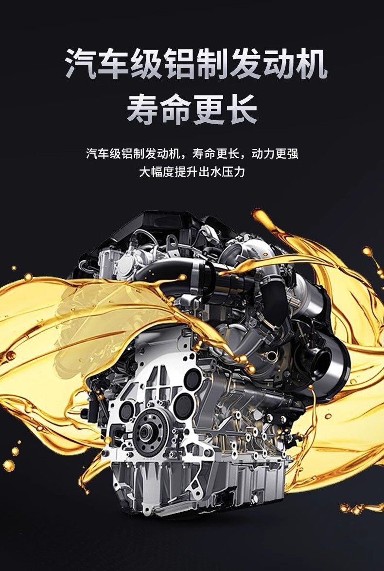 Black Cat Ideal Diesel Gasoline High-Pressure Car Washer High-Power Cleaning Machine Commercial Industrial Grade Water Gun Pipe Cleaning