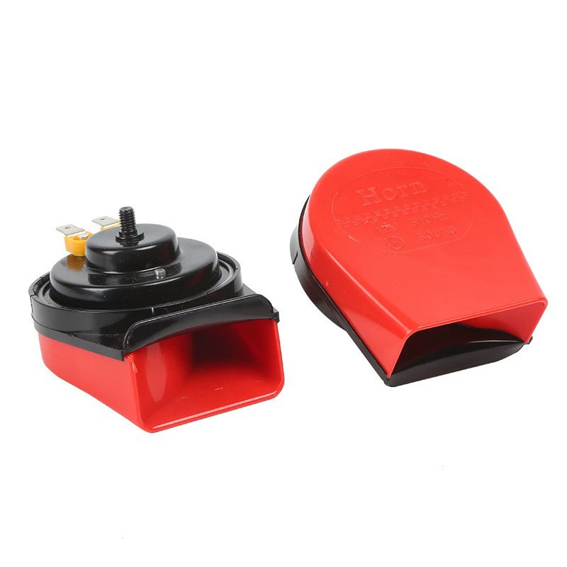 Автомобильный многозвуковой электрический гудок 12V модифицированный эхо свист улитки рога 510/410Hz