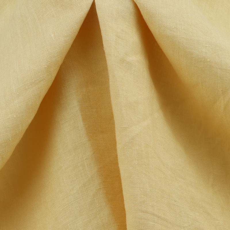 14 piezas de tela de lino puro para vestidos, tela de lino denso 50*52 para moda Hanfu, tela de lino agradable para la piel.