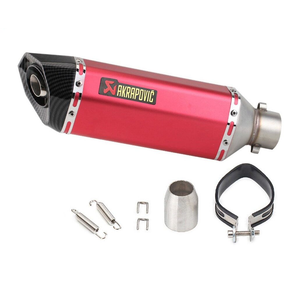 Factory direct motorcycle scooter modified exhaust pipe tail throat spring breeze NINJA small hexagonal round tail exhaust pipe