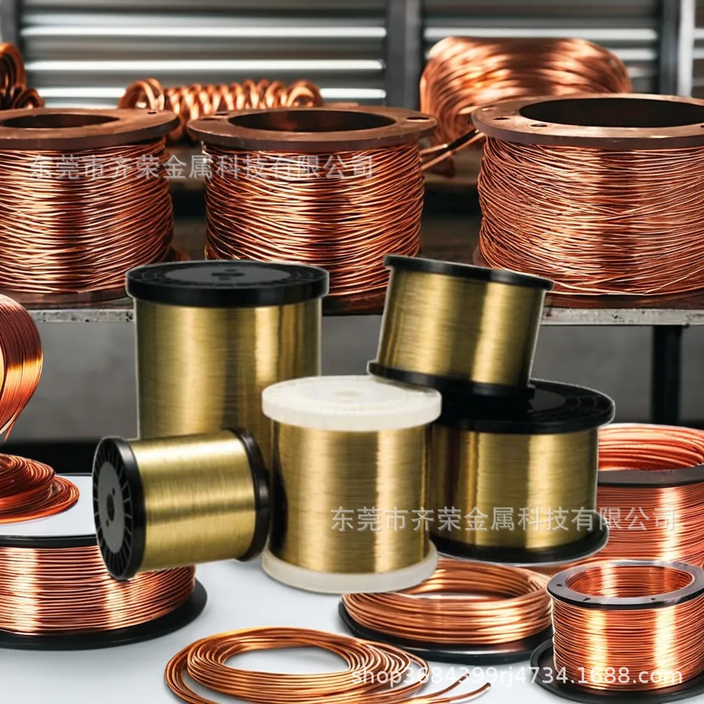 alambre de cobre, alambre de cobre, bobina de cobre, alambre de cobre rojo, alambre de cobre conductor, artesanía hecha a mano, alambre de cobre plano recto DIY