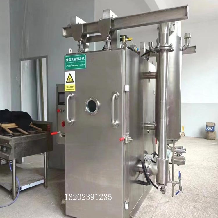包子米饭熟食扒鸡五香牛肉真空预冷机高温卤煮肉类降温快速冷却机