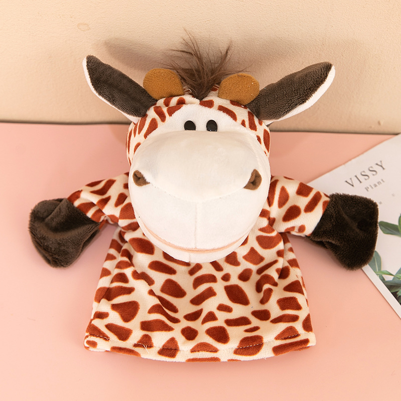 Marionetas de mano para animales de peluche con boca móvil – para jardín de infantes, venta en Amazon transfronterizo. image 12