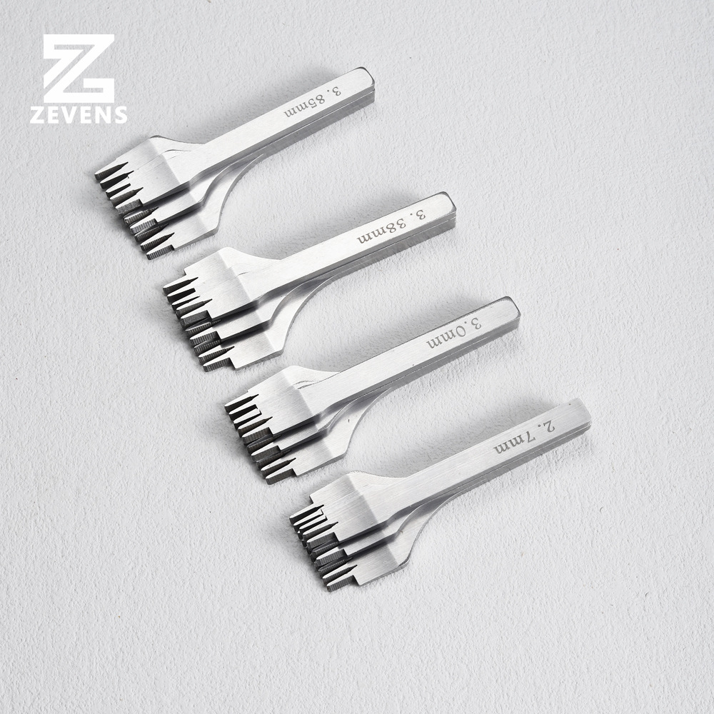 斜平斩 高速钢法斩皮革缝线打孔工具波浪线缝制 入门但不是垃圾货