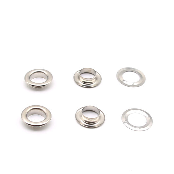 100 sets inner diameter 10MM Brass Air eye eyelet buckle hollow rivet grommet with installation tools boxed Amazon