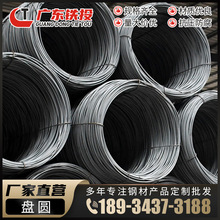 新品钢筋盘条HPB300圆盘圆8mm低碳钢热轧圆盘条调直加工佛山直供