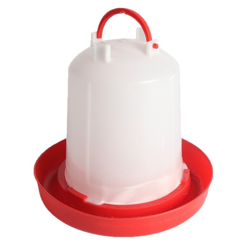 Cross-Border Goods 12-Piece Chicken Trough Sink Combination Small Poultry Trough Flip-Top Design Chicken Duck Goose Waterer