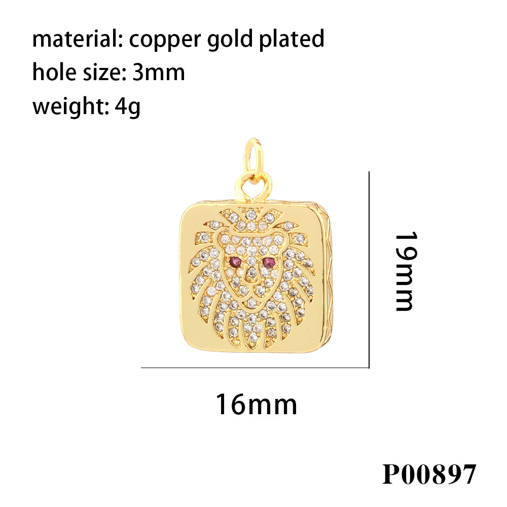 2g Weight Pendant Jewelry Making Type 16 * 19mm Jewelry Making Size Zircon Inlay Material DIY Jewelry Accessories Classification 1 Piece Quantity Copper Material Letter, Moon Pattern All Seasons Season Simple Style Style 1 Piece 16 * 19mm Copper Zircon Letter Moon Pendant 3