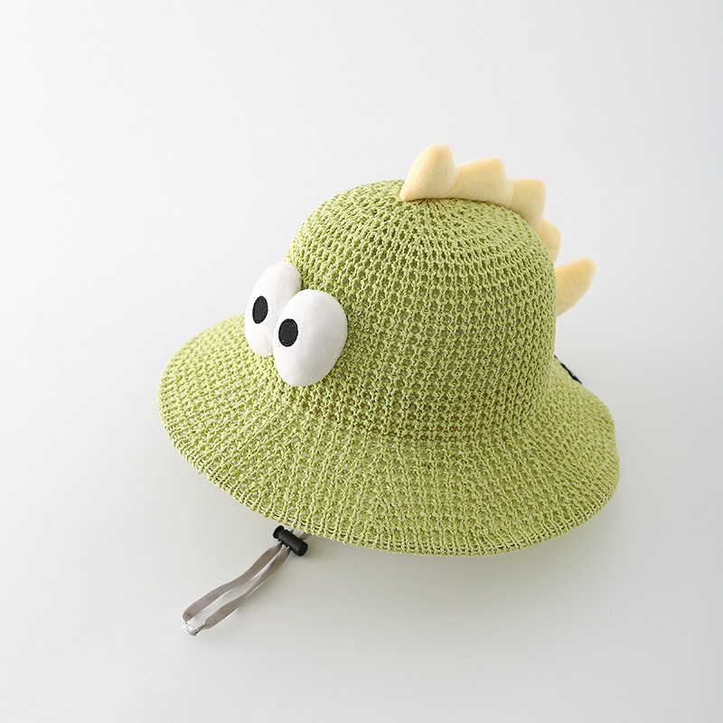 Sombrero de protección solar para niños Sombrero de paja de verano Sombrero grande Sombrero para niños Sombrero para el sol Protección UV Sombrero de pescador para niños