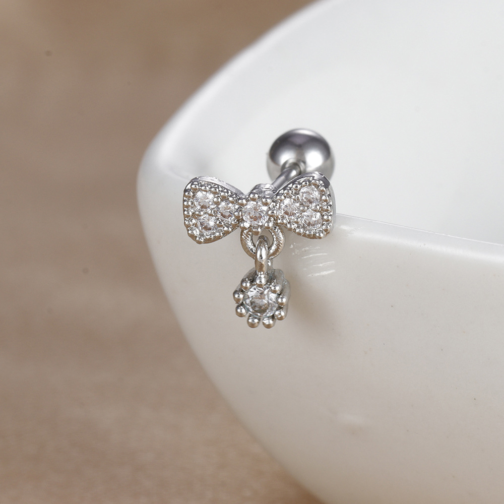 4g Weight straight barbell Piercing needle type spike Piercing ball type Pearl, Zircon Inlay Material Ear Studs Classification Ear Cartilage Rings & Studs Piercing Type 1 Piece Quantity Daily Occasion 304 Stainless Steel, Copper Material Heart Shape, Butterfly Pattern Women's Gender Inlay Design Shiny, IG Style Style 1 Piece Ear Cartilage Rings & Studs IG Style Shiny Heart Shape Butterfly 304 Stainless Steel Copper Inlay Pearl Zircon Ear Cartilage Rings & Studs 12
