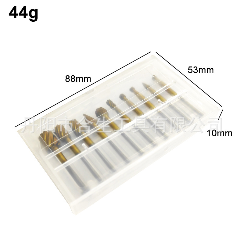 10pcs(小号)镀钛旋转锉-2