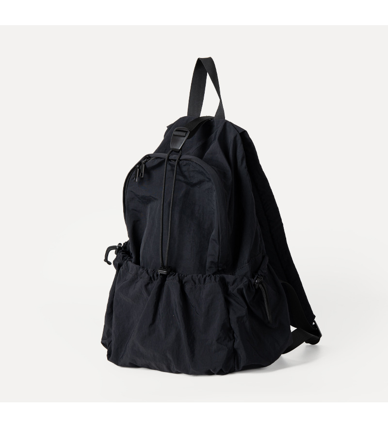 2024 Sommer neuer koreanischer Nischenrucksack mit großer Kapazität und gefaltetem, leichtem Nylon-Freizeit-Pendler-Reiserucksack_voghion.com