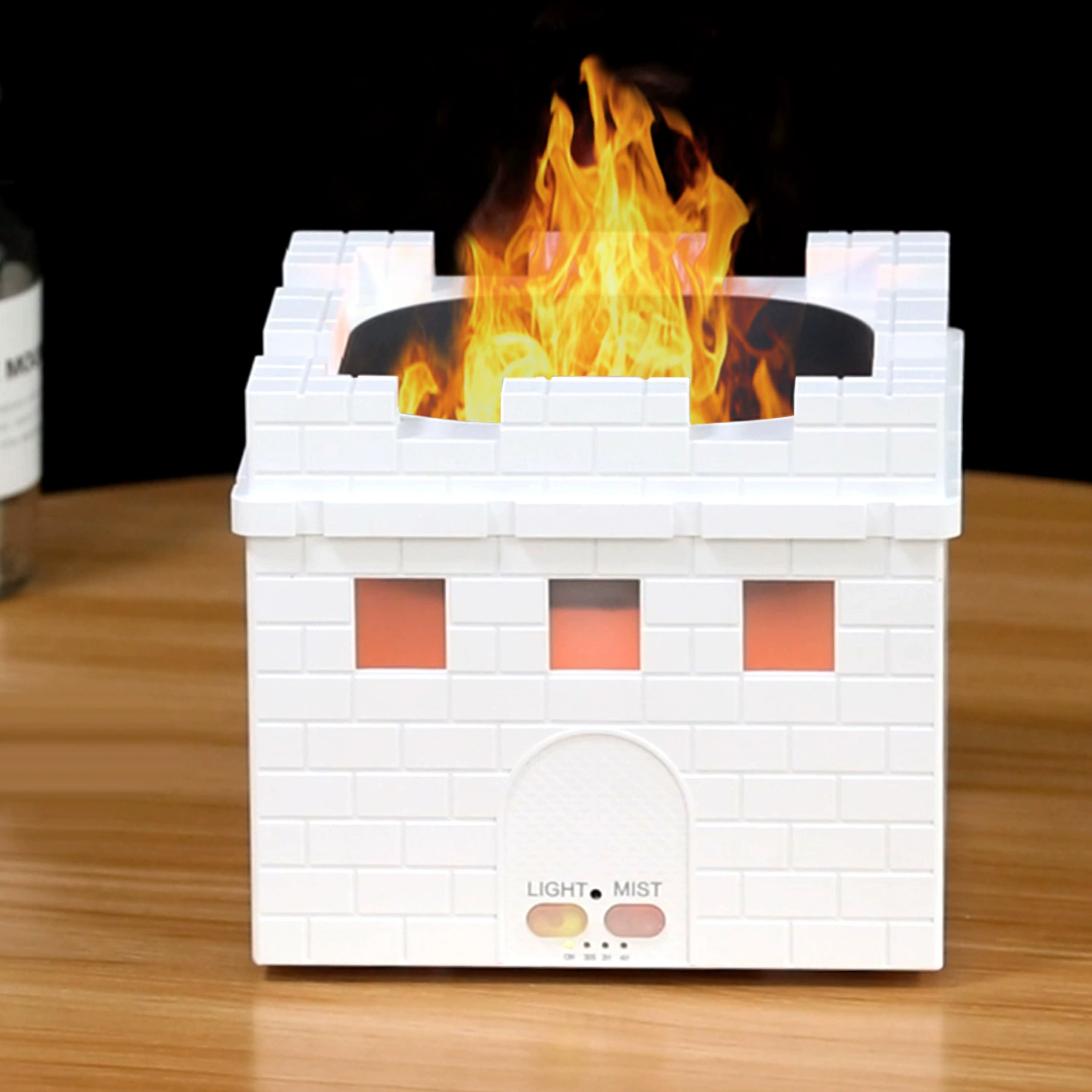 Новый пламя увлажнитель дома модель красочная атмосфера лампа креативная камин сцена украшения для интерьера ароматерапия оптом