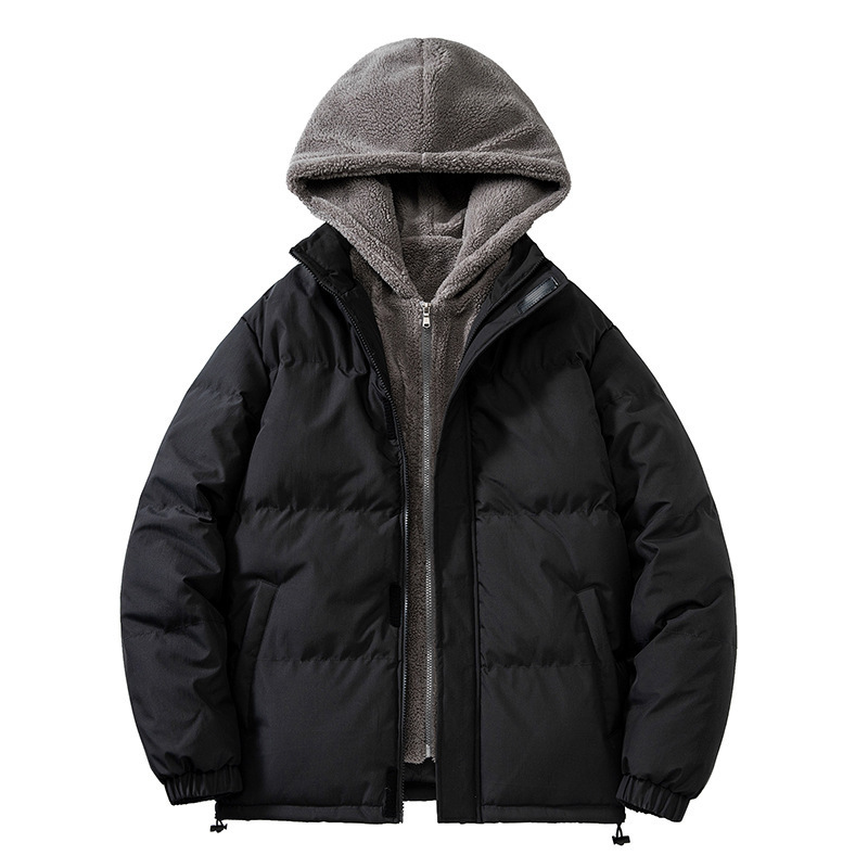 Plus-Size Fleece-Lined Parka – Oversized Thermal Jacket With Hidden Pockets (M-8XL, 3 Colors, 500g Polyester Fill, No-Logo Design)_voghion.com