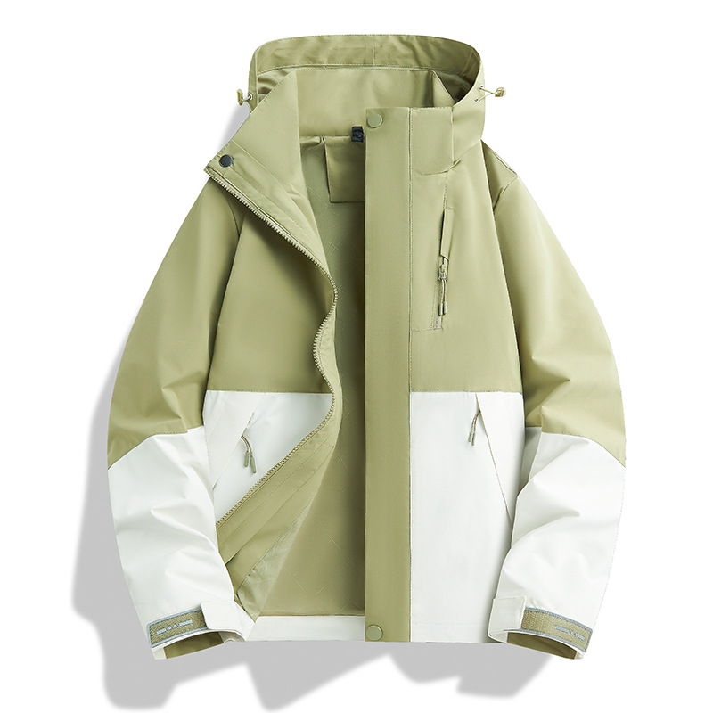 남녀 공용 - 애플 그린/흐르는 구름 화이트 [내피 미포함]