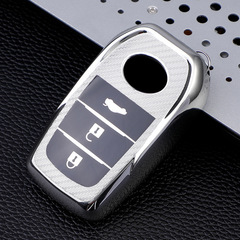 Suitable Toyota Car Key Case for Crown, Highlander, Corolla Hybrid, Prado, and Camry – Includes Clasp Design