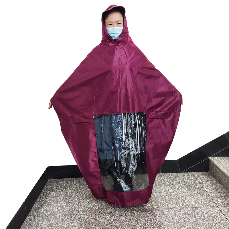 雨衣电动电瓶车男女款长款式全身防暴雨外卖骑手新款骑行双人雨披