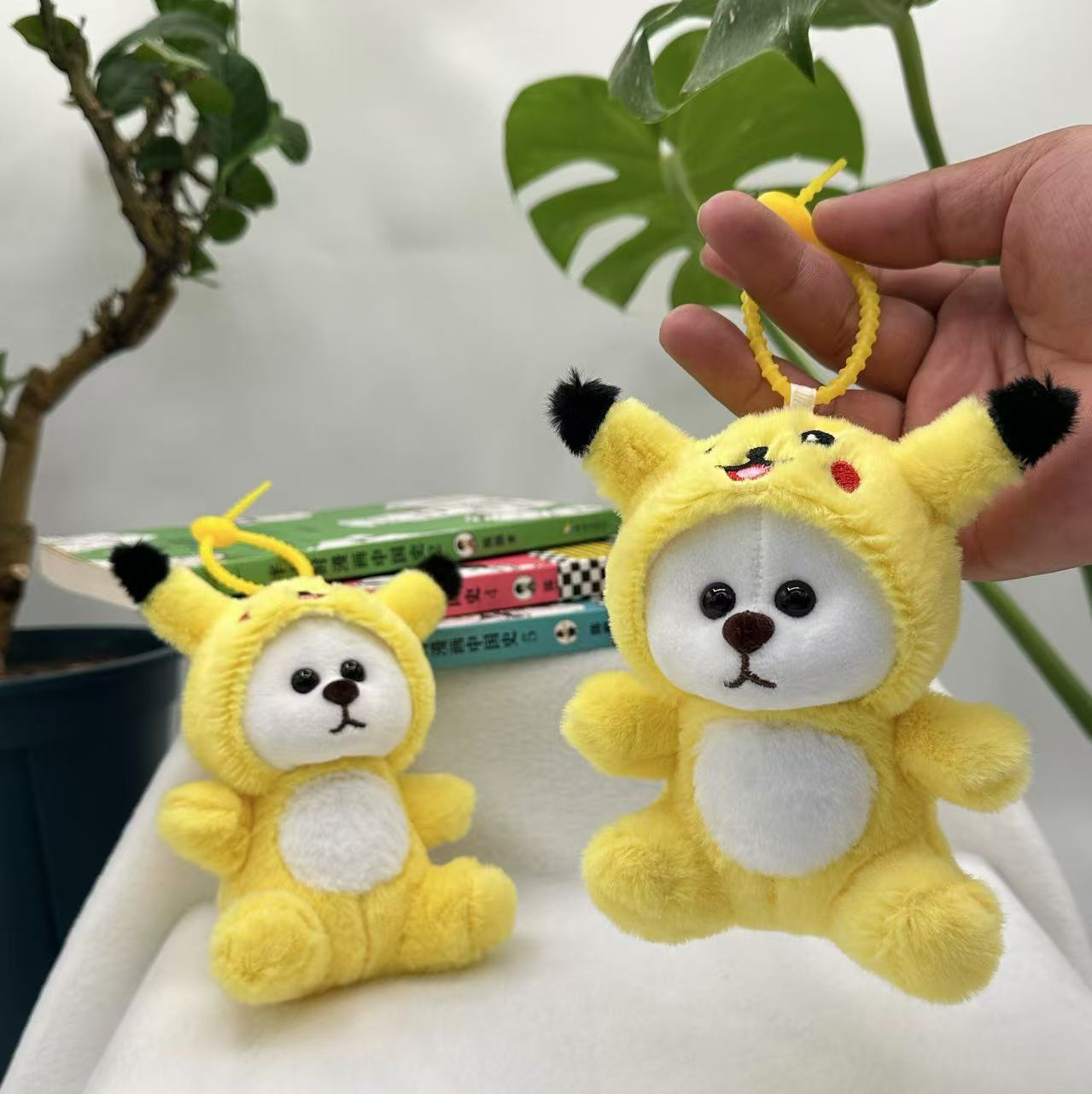 变身莉莉熊卡丘 / 精品4寸多颜色的随机发[单款20起批】