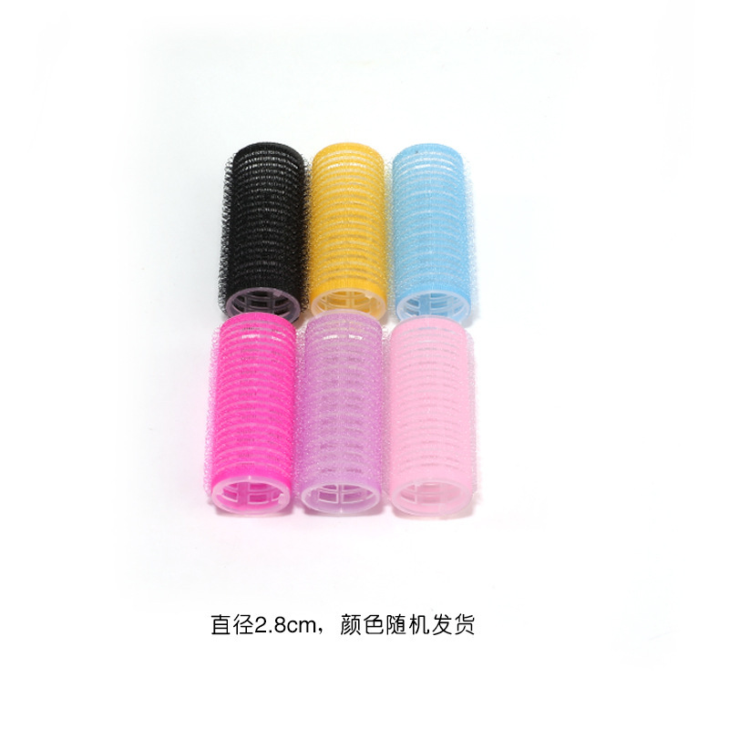 ばら売り透明巻き芯巻き髪筒卸売り髪根ふわふわ巻き髪空気前髪巻き自己接着巻きマジックテープ|undefined
