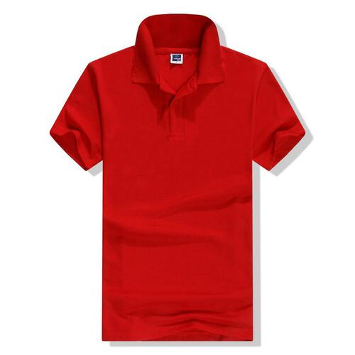 Polo shirt customization 220g collar short-sleeved workwear custom printed LOGO T-shirt solid color cultural shirt team-building clothing