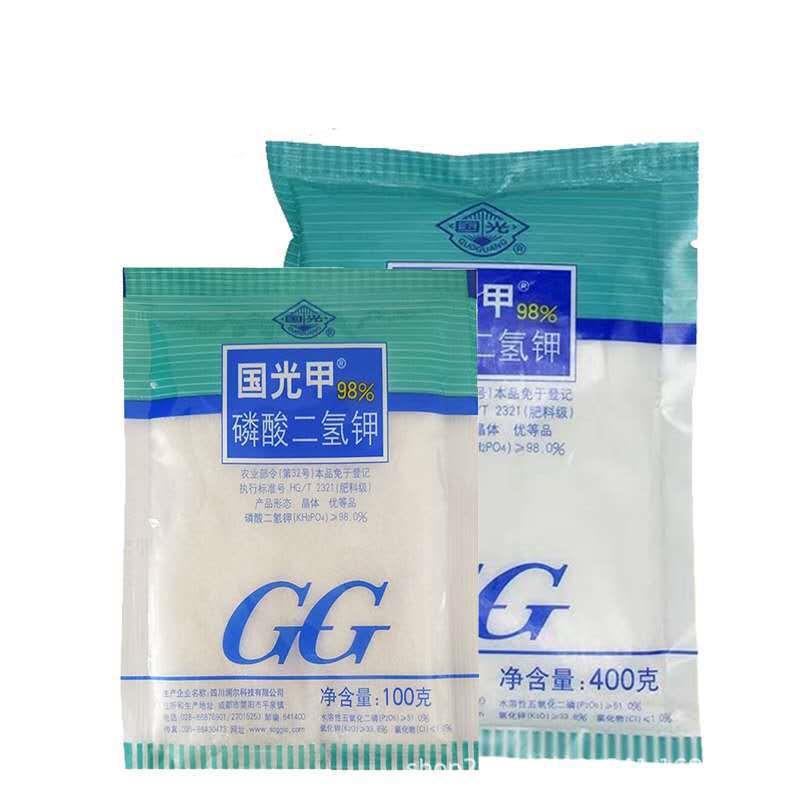 国光钾甲磷酸二氢钾 蔬菜果树小麦玉米油菜棉花烟草药材叶面肥料