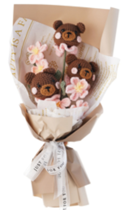 M34 cartoon bouquet bear