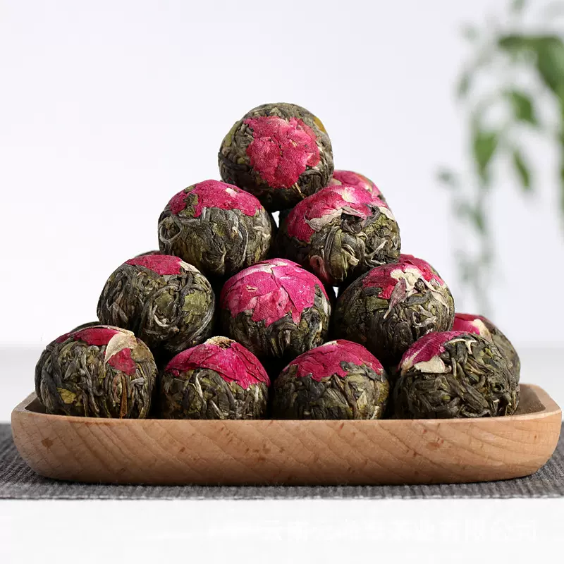 批发云南普洱茶 玫瑰花茶 普洱生茶龙珠 小沱茶 老树茶
