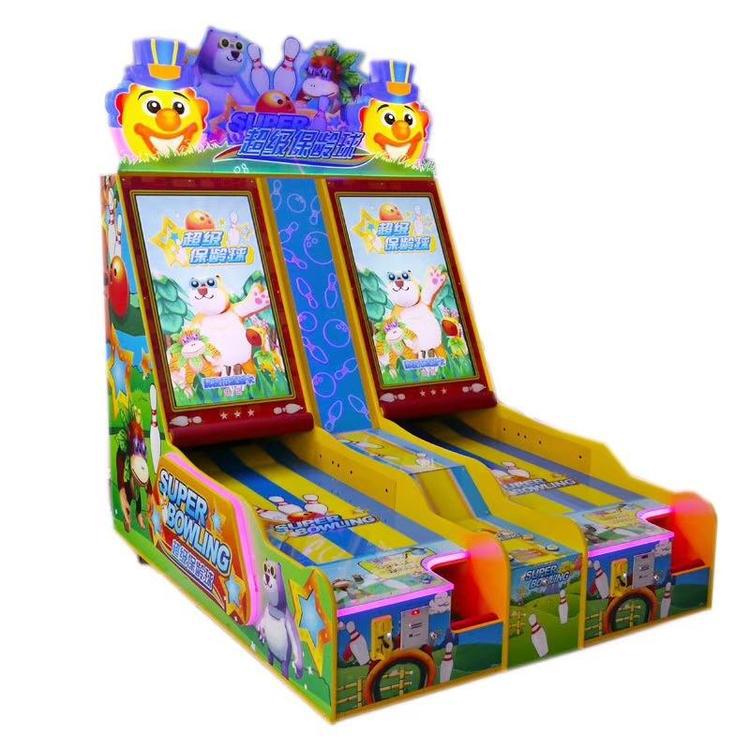 Playground indoor juegos para niños instalaciones de entretenimiento gran equipo de ciudad de juegos de videojuegos máquina de juego de bolos