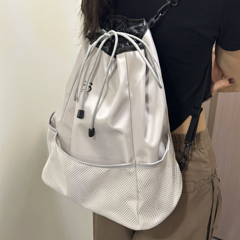 Clearance Sale - Waterproof Oxford Cloth New Style Backpack Large Capacity Sports School Bag Drawstring Versatile Style for Women Clearance Sale - Waterproof Oxford Cloth New Style Backpack Large Capacity Sports School Bag Drawstring Versatile Style for Women