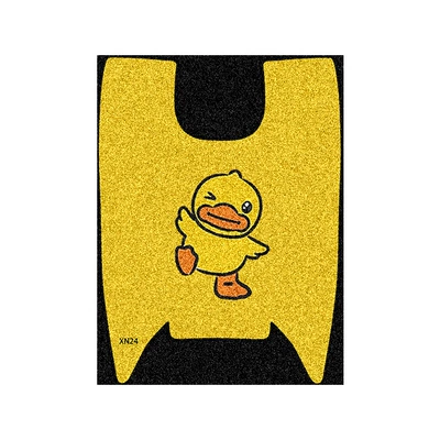 and Anti-Slip Foot Pads — Electric vehicle foot mat - maverick-m1-a-little-yellow-duck