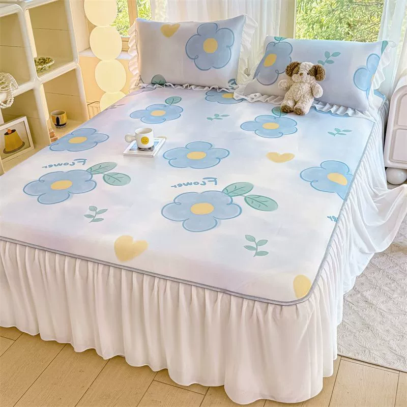 Mat, summer duvet, summer silk set, 4 piece set