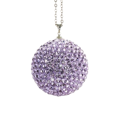 Car pendant crystal ball: Other Automotive Interior Supplies - purple