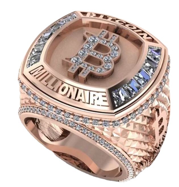 wish AliExpress Cross-border E-Commerce Supply B Letter Shape Electroplated Rose Gold Set White Diamond Ring Men's Jewelry wish AliExpress Cross-border E-Commerce Supply B Letter Shape Electroplated Rose Gold Set White Diamond Ring Men's Jewelry