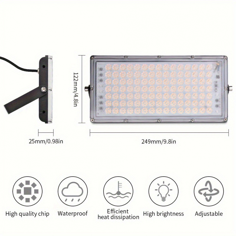 U 519 led Flood Light Outdoor Module Spotlight Garden Yard