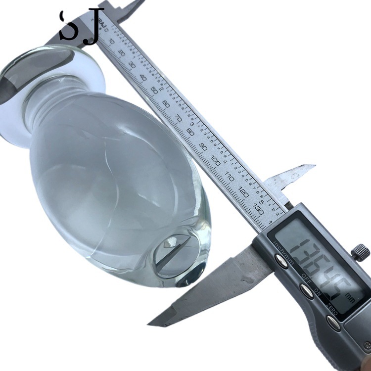 Masturbación dispositivo simulación sexo femenino suministros juguetes sexuales entidad cristal pene masturbación apoyo 0758