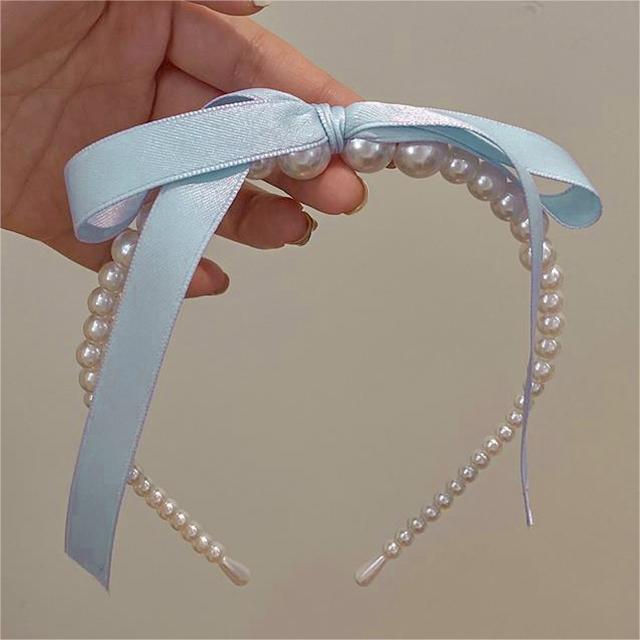 Women's Cute Sweet Bow Knot Plastic Handmade Hair Band display picture 5