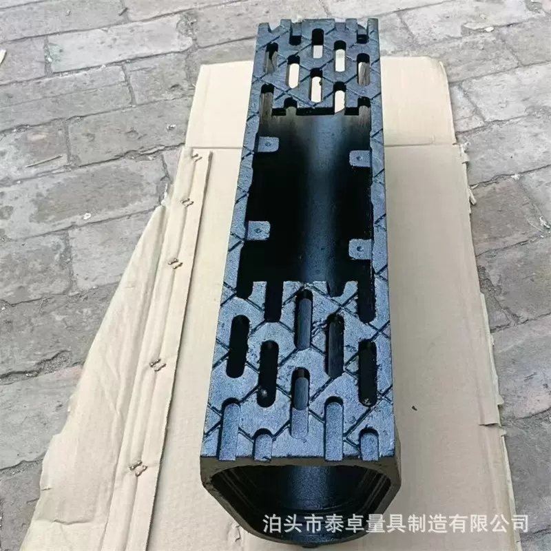 定制铸铁排水沟V型槽球墨铸铁排水槽一体式沟铸铁排水沟