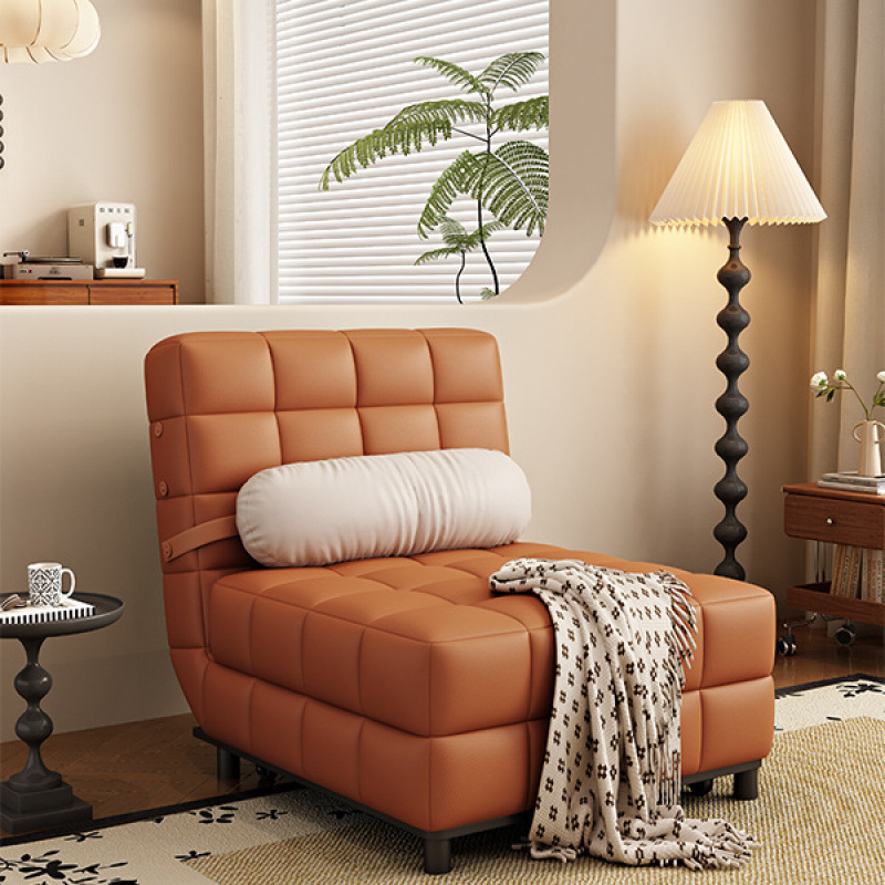 Sofá cama multifuncional de doble propósito, balcón de la sala de estar, apartamento pequeño, doble individual plegable