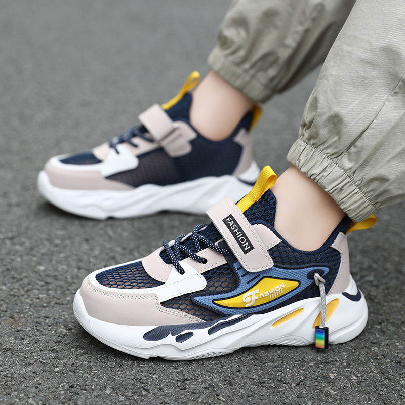 Zapatos para niños zapatilla de deporte para niños zapatos de algodón de invierno zapatos para niños gruesos forrados con forro polar niños medianos y grandes zapatos para correr para estudiantes de escuela primaria