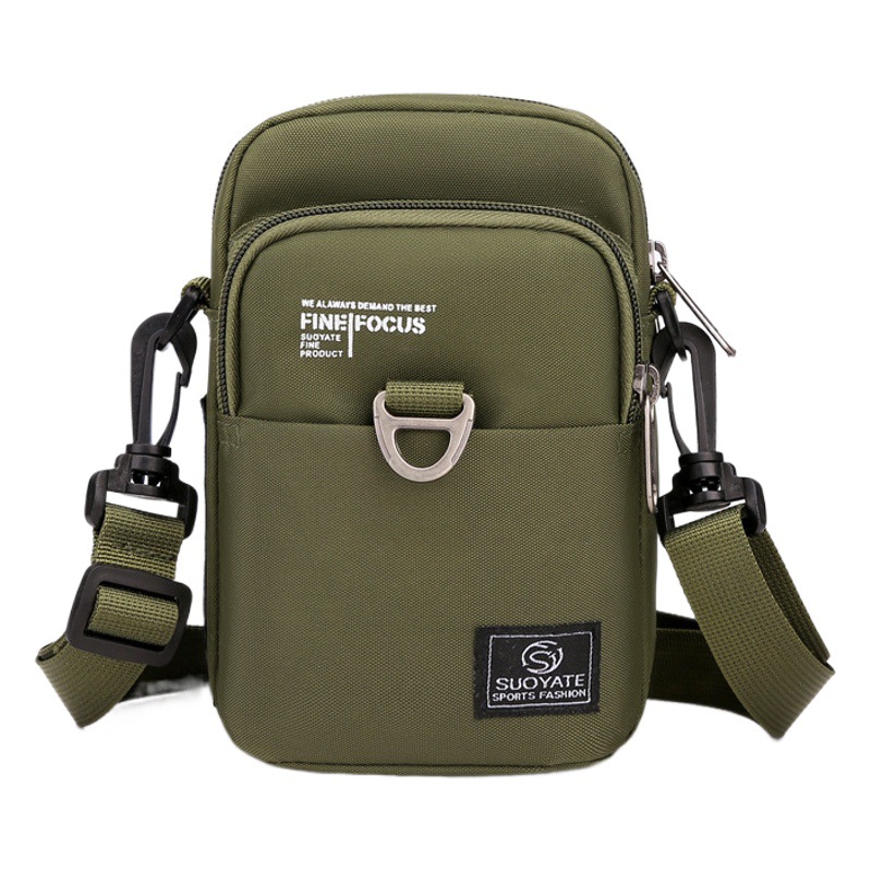 Bolso de hombre 2022 nuevo bolso de hombro pequeño para hombre crossbody bolso de teléfono móvil de color sólido ligero ocio deportes multiusos Bolsa colgante