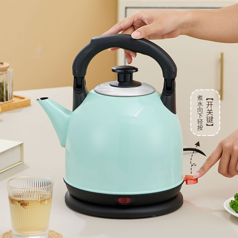 304不锈钢分体电热水壶大容量自动断电欧式电烧水壶耐用煮水茶壶
