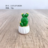 Realistic transport, jewelry, resin, decorations for office, table laptop, cactus