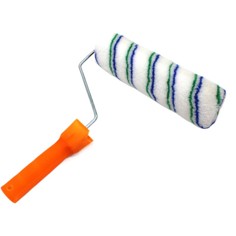 Cepillo de rodillo de pintura directa de fábrica de 9 pulgadas sin ángulo muerto de 4 pulgadas mini cepillo de herramientas al por mayor para uso industrial de pintura de látex doméstica