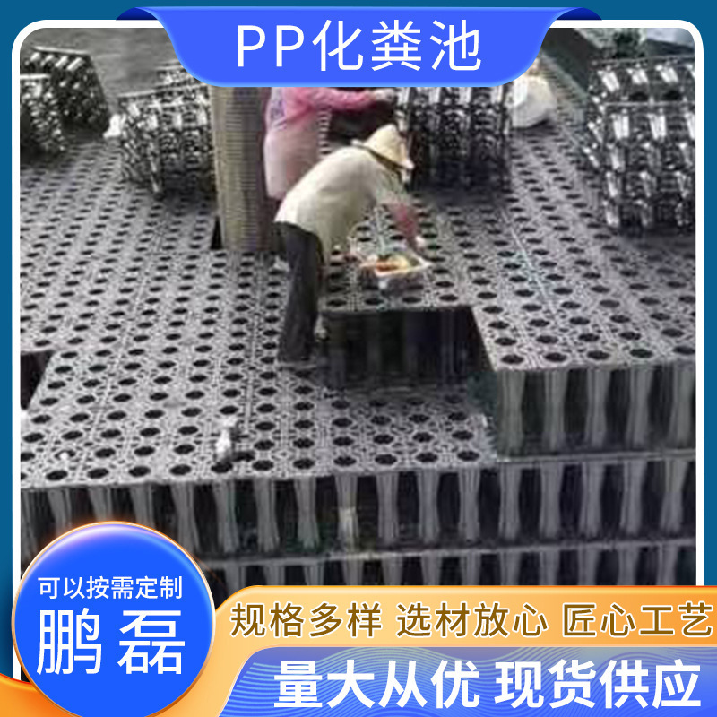 PP化粪池 污水处理设备高分子PP沉淀池 污水处理成套设备化粪池