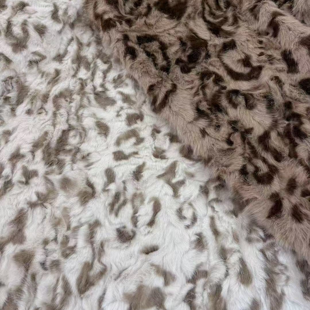Flor de visón estampado de visón estampado de diamante estilo de moda de ropa de maleta tela de juguetes
