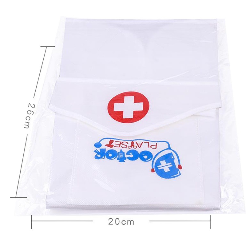 Children's Halloween costume toddler Doctor white gown professional play performance clothing kindergarten play house nurse clothing