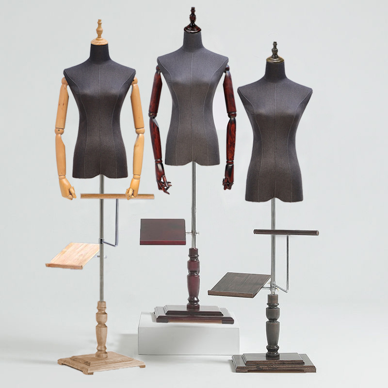 Tienda de ropa coreana de alta calidad, accesorios de modelo, estante de modelo de gaúcia, estante de exhibición de cuerpo humano completo. image 1