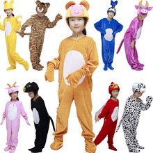 幼儿园动物演出服小熊儿童动物演出小老鼠老虎棕熊猴子小鸡表演服